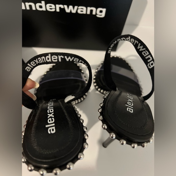 ALEXANDER WANG NOVA HEELS SIZE 38.5 - Picture 3 of 4